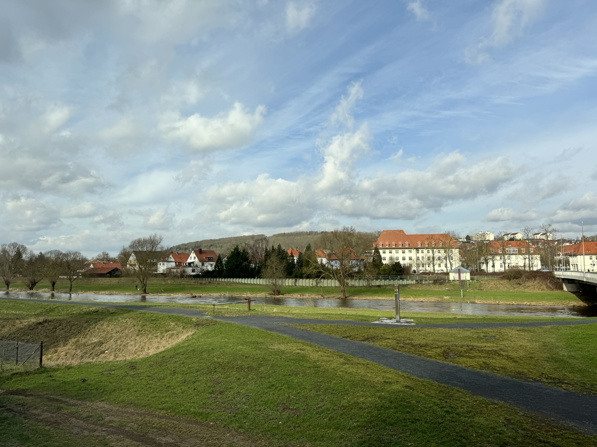 Northeim am Fuße des Westharzes – Lage des Hotel zum Rücking